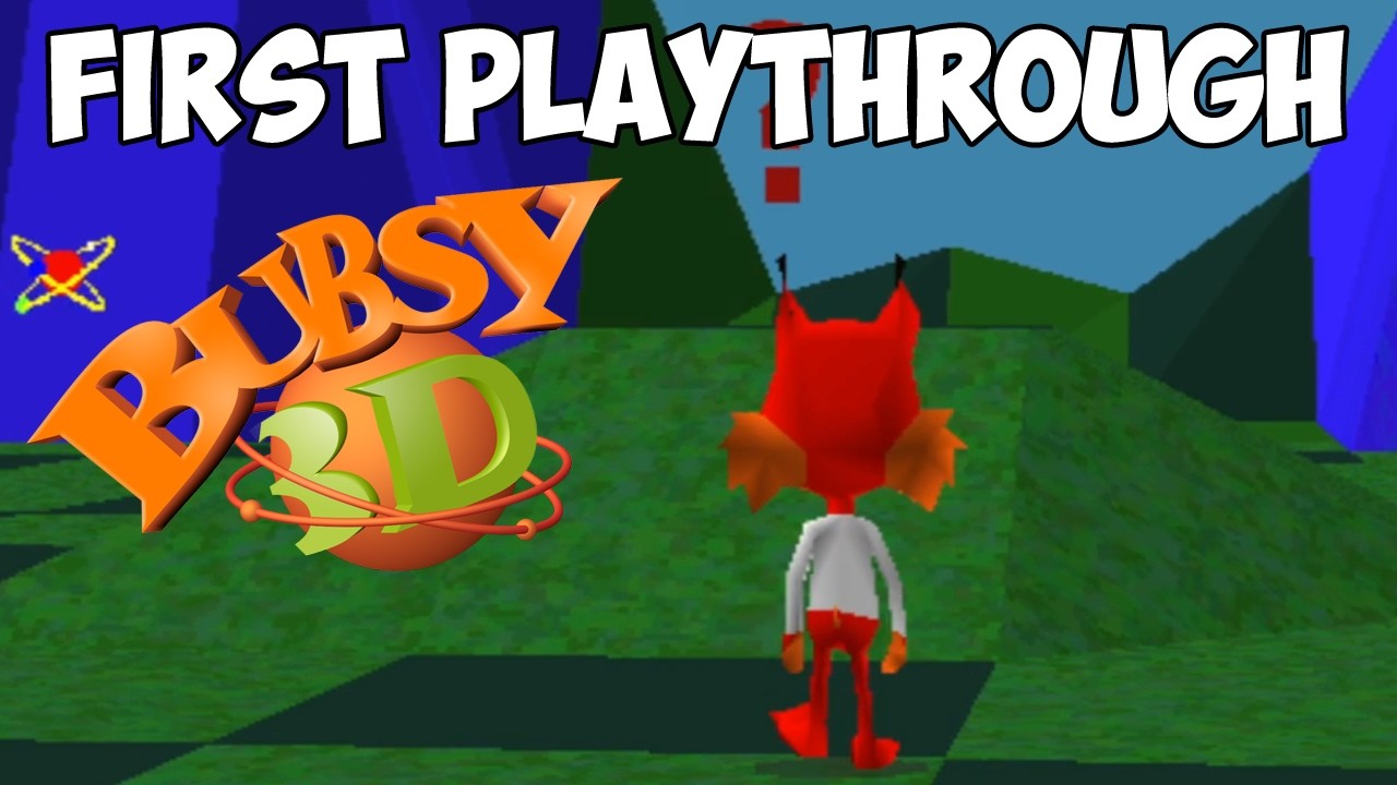 Bubsy 3D first playthrough