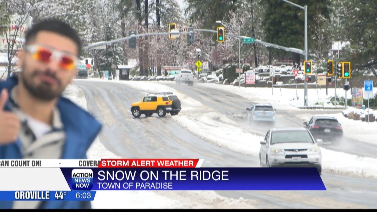 Paradise Hit by Heavy Snow