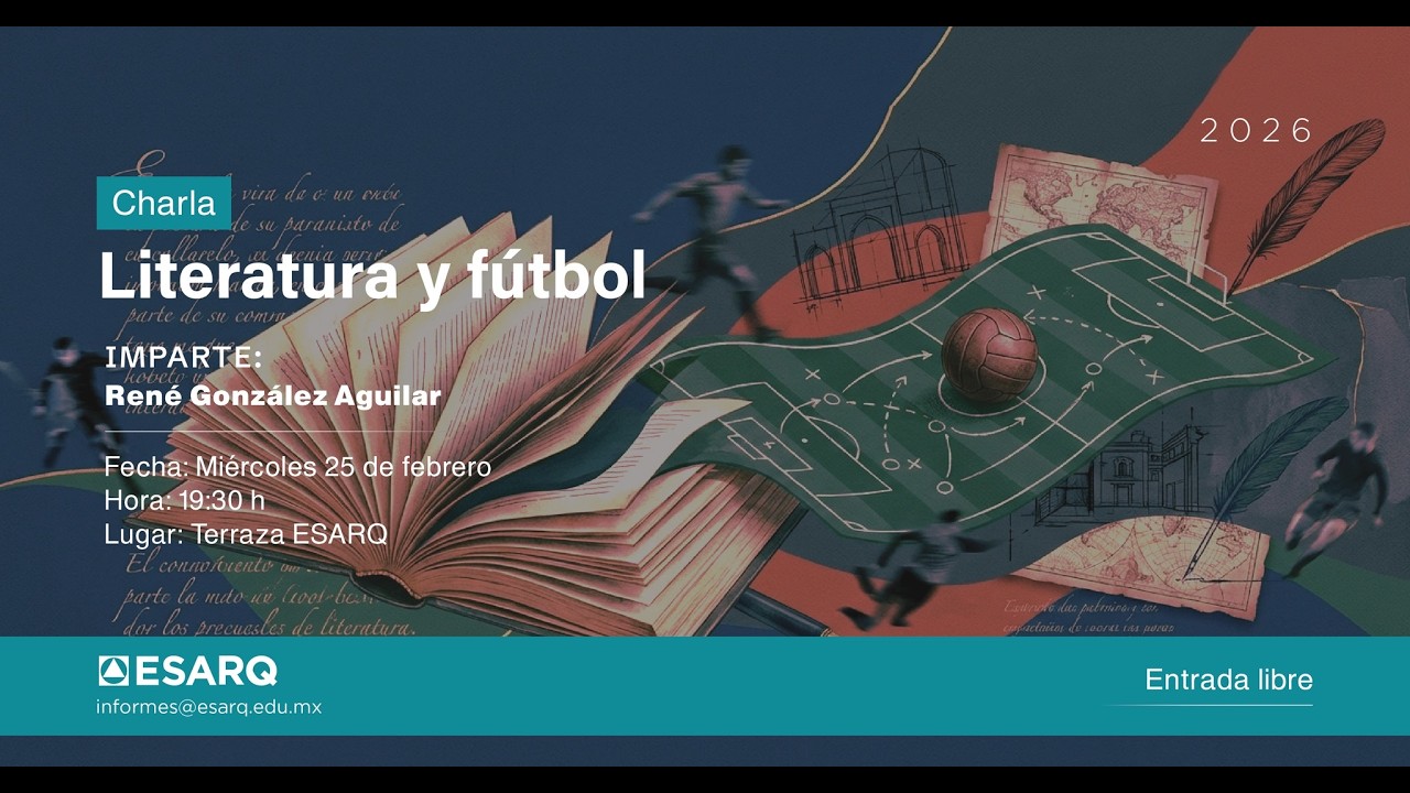 Charla | Literatura y Futbol, por René González Aguilar