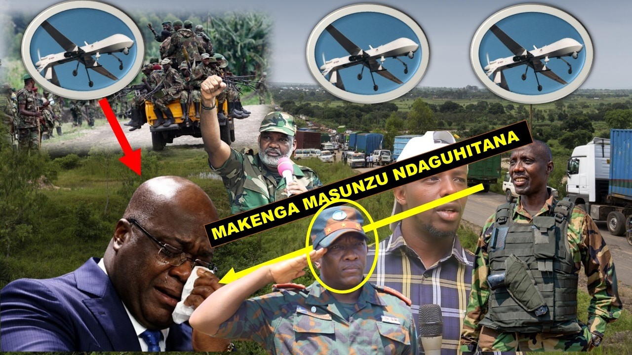 #MAKENGA AHAMANGAYE #MASUNZU NONAHA #TSHISEKEDI AKIBINYA ATANZE ITEGEKO #M23 YANDITSE AMATEKA