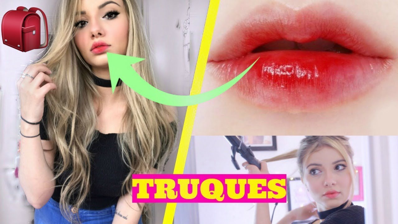 10 Truques para VOCÊ Ficar Bonita SEM Esforço! TODO Dia/ESCOLA | Michelle Almendra