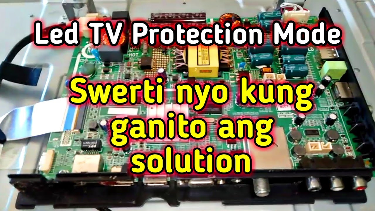 LED TV 40 inches protection mode