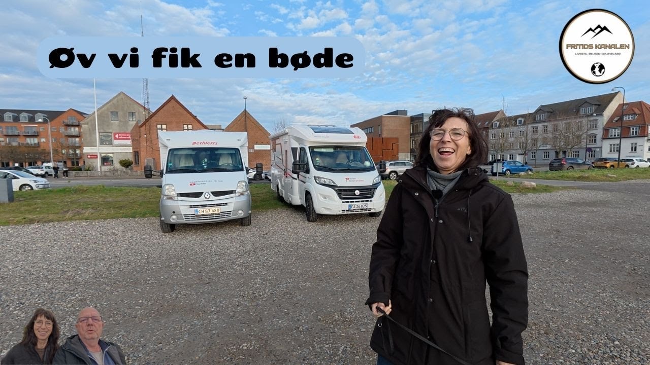 Øv vi fik en bøde