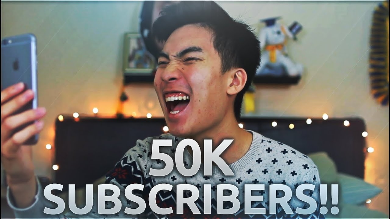 THANK YOU FOR 50k SUBSCRIBERS