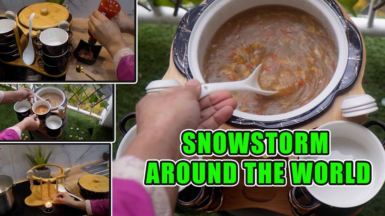 How People Survive Winter In Paris |Snow Storms Everywhere & Maine Itni Thand Me Chicken Soup Banaya