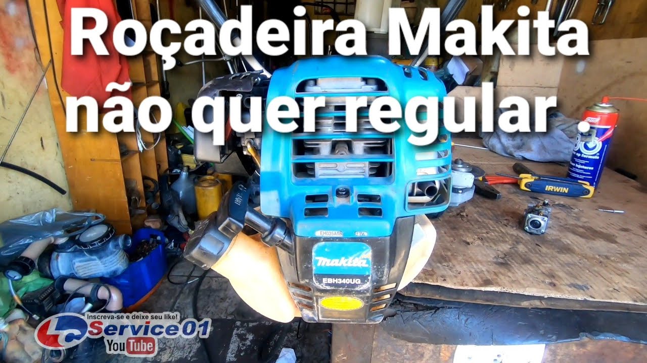 #Rocadeiramakita #makitamm4 Roçadeira Makita  Motor 4 Tempos  Ebh340ug Makita 33cc