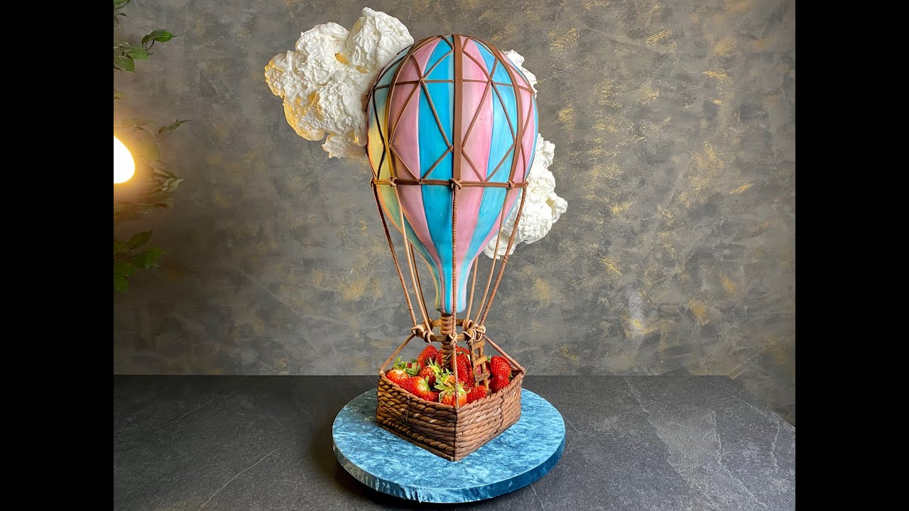 HOW TO MAKE EDIBLE CLOUDS FOR CAKE DECORATING | Realistic clouds