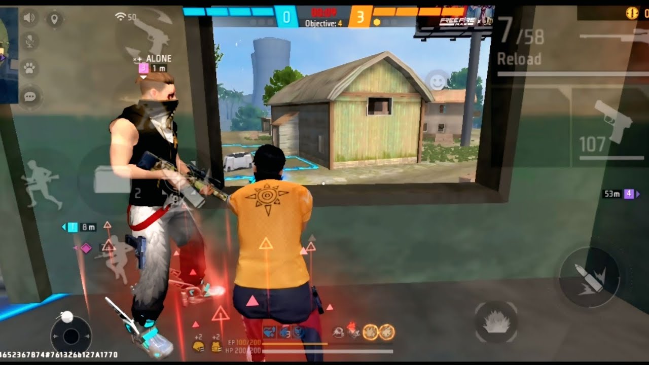 CS Ranked Mein Tabahi 🔥 Free Fire Clutch Gameplay
