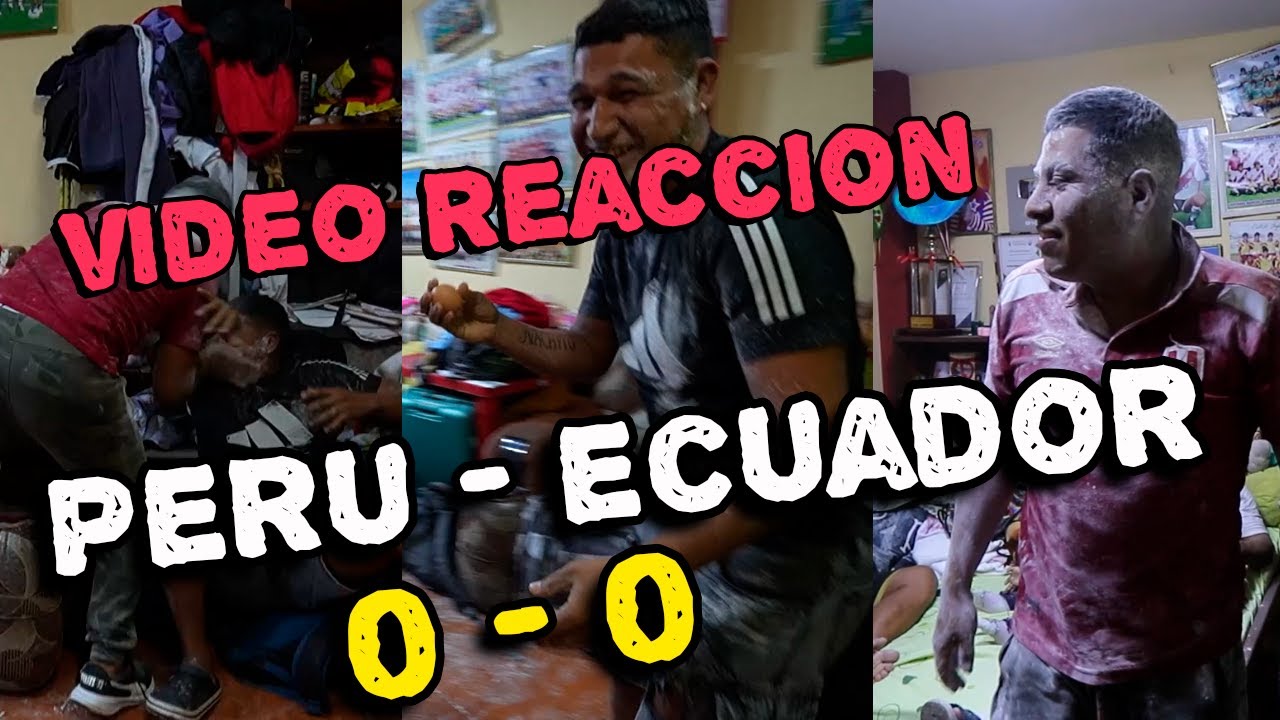 Perú 0 - 0 Ecuador - Eliminatorias 2026 Video reaccion | Team Pepe rocky