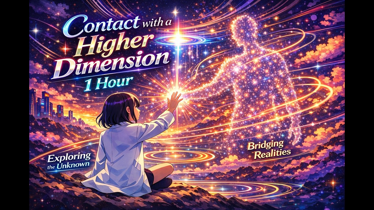 Interspace Contact Protocol - Electric Psychedelic Chill for Focus | Dimensional Contact Mix (1Hour)