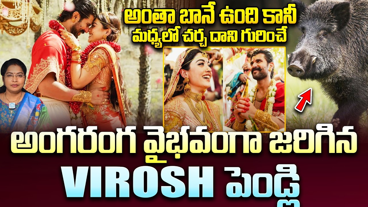 VIROSH Wedding Highlights : Special Pork Curry in Rashmika and Vijay Devarakonda Wedding