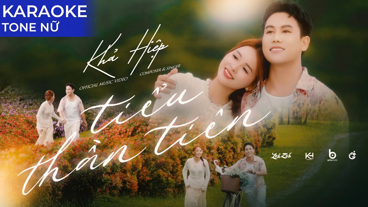 [KARAOKE TONE NỮ] TIỂU THẦN TIÊN - KHẢ HIỆP | Em làm anh say đắm ngắm mãi không muốn rời..