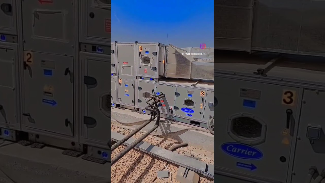 CarrierAHU/FAHU #hvacsolutions #hvacrepair #viral #clips #carrier #ahu #shorts #trending #honeywell
