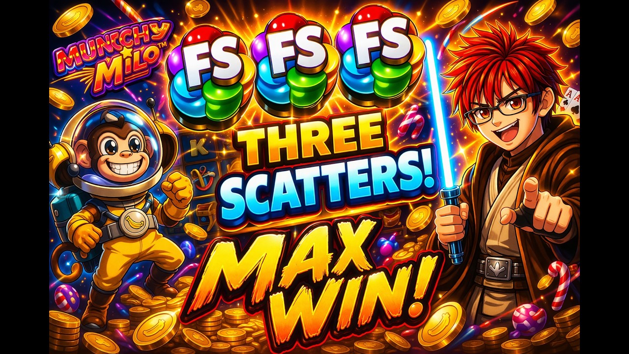 New Hacksaw Max Win! - Munching Milo 4 Scatter Bonus