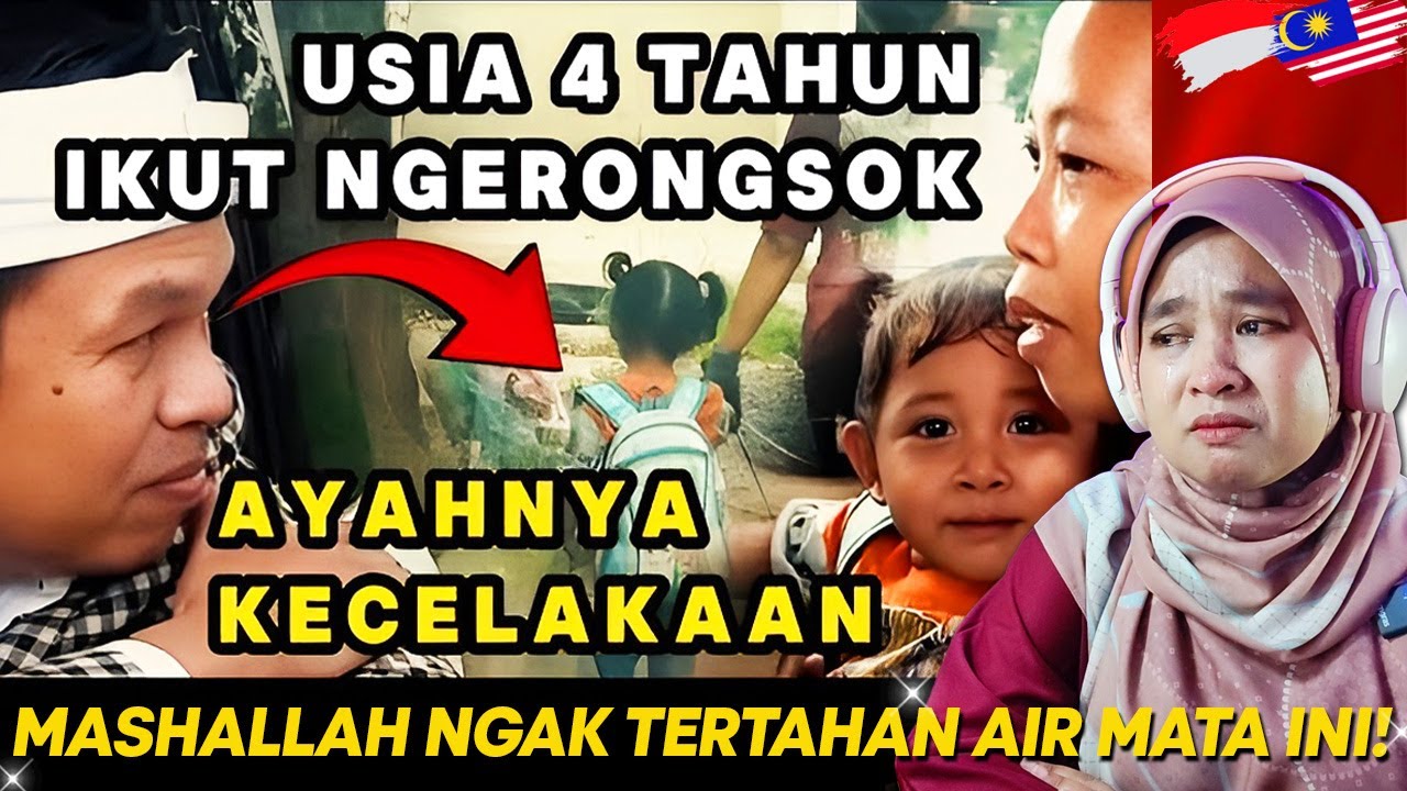 REAKSI 🇲🇾 : MENGHARUKAN KDM! Ibu Ini Ngerongsok Di Jalanan Sama Anaknya, Suaminya Buta