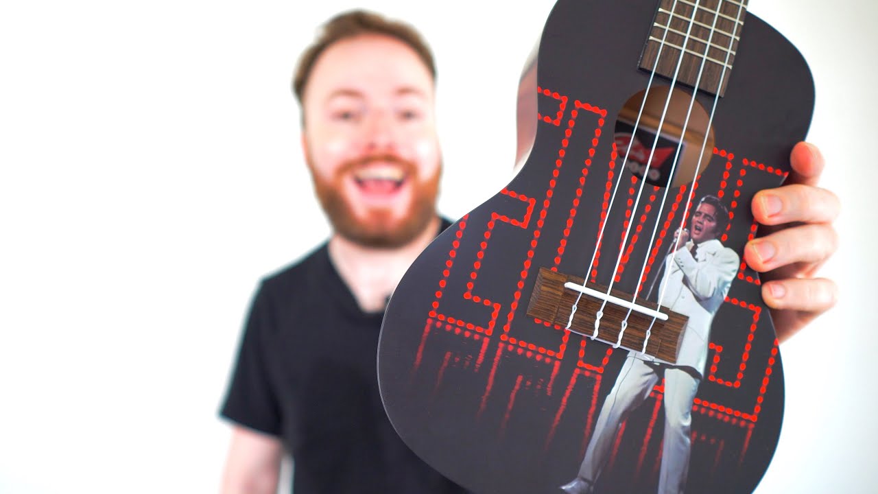 Unboxing an Elvis Presley Ukulele!
