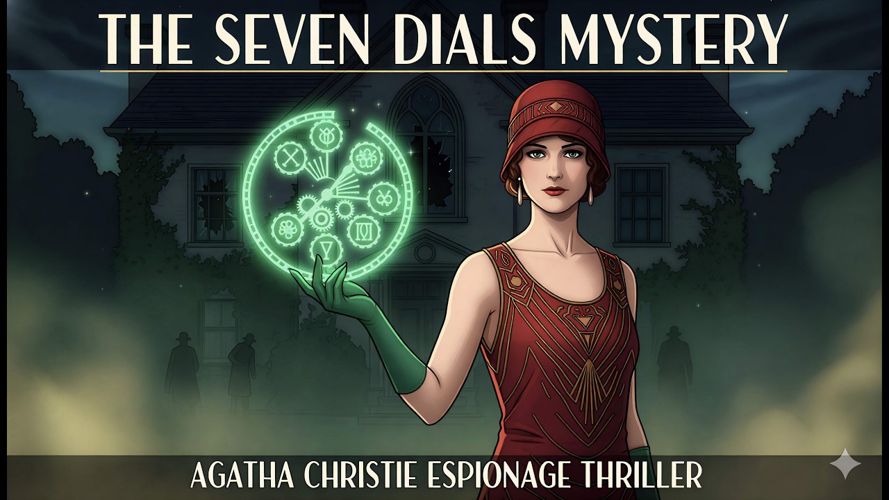 The Seven Dials Mystery by Agatha Christie #audiobook #agathachristie #detective #thriller #mystery