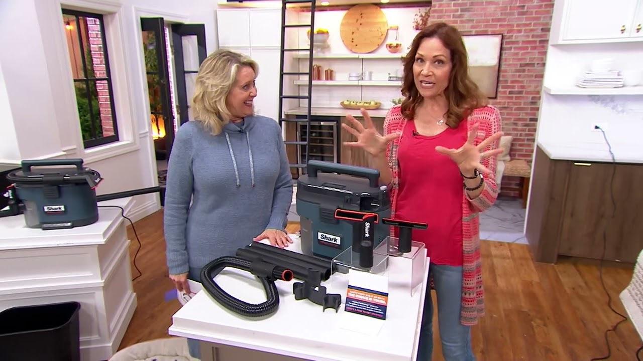 Shark Mess Master Portable Wet/Dry Vacuum on QVC