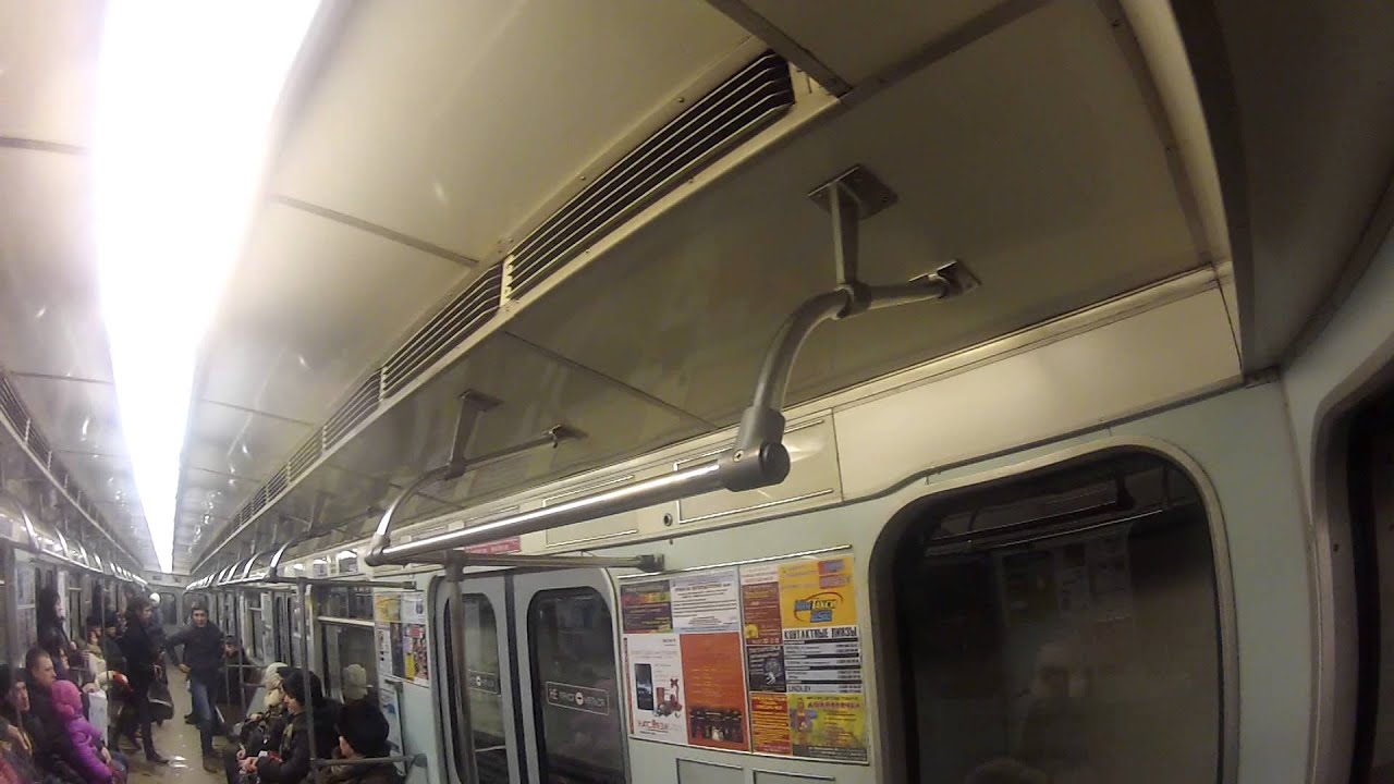 Minsk Metro Oktyabrskaya to  Petrovschina 13 01 2013