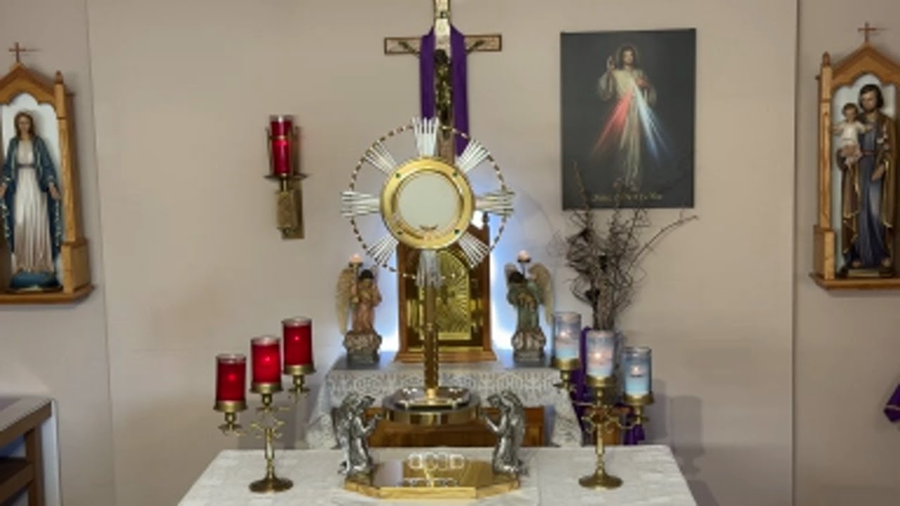 LIVE Eucharistic Adoration - Sisters of Divine Mercy