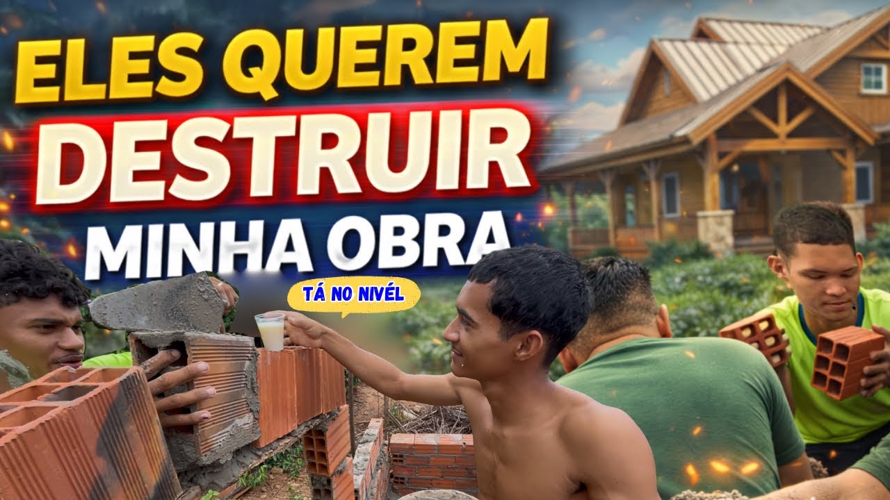 BRUTINHO E FRAN FRAN DESTRUÍRAM A CONSTRUÇÃO 😪