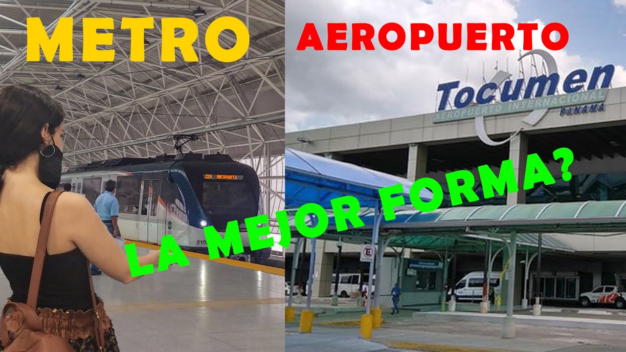 La MEJOR opción ? 🚇 del Aerport TOCUMEN al Centro, METRO DE PANAMÀ