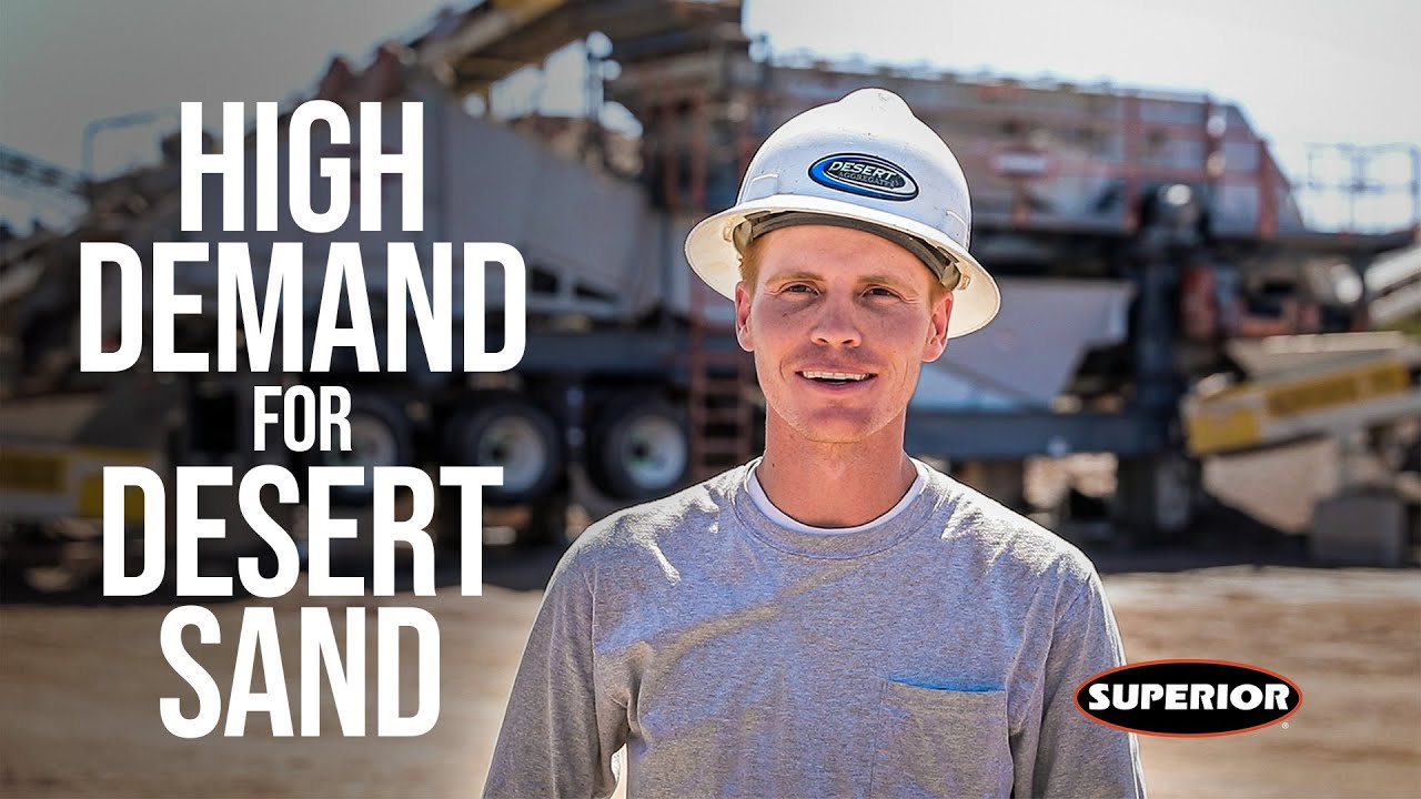 Desert Aggregates Meets Demands with Mobile Additions