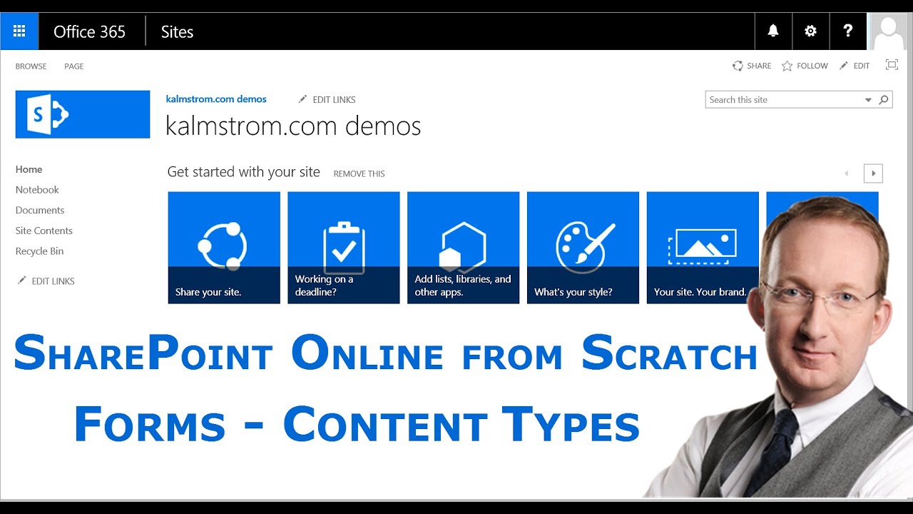 SharePoint Content Type List Forms