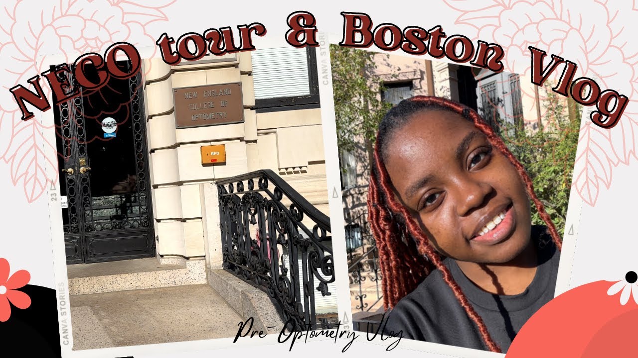NECO Optometry Tour and Boston Vlog