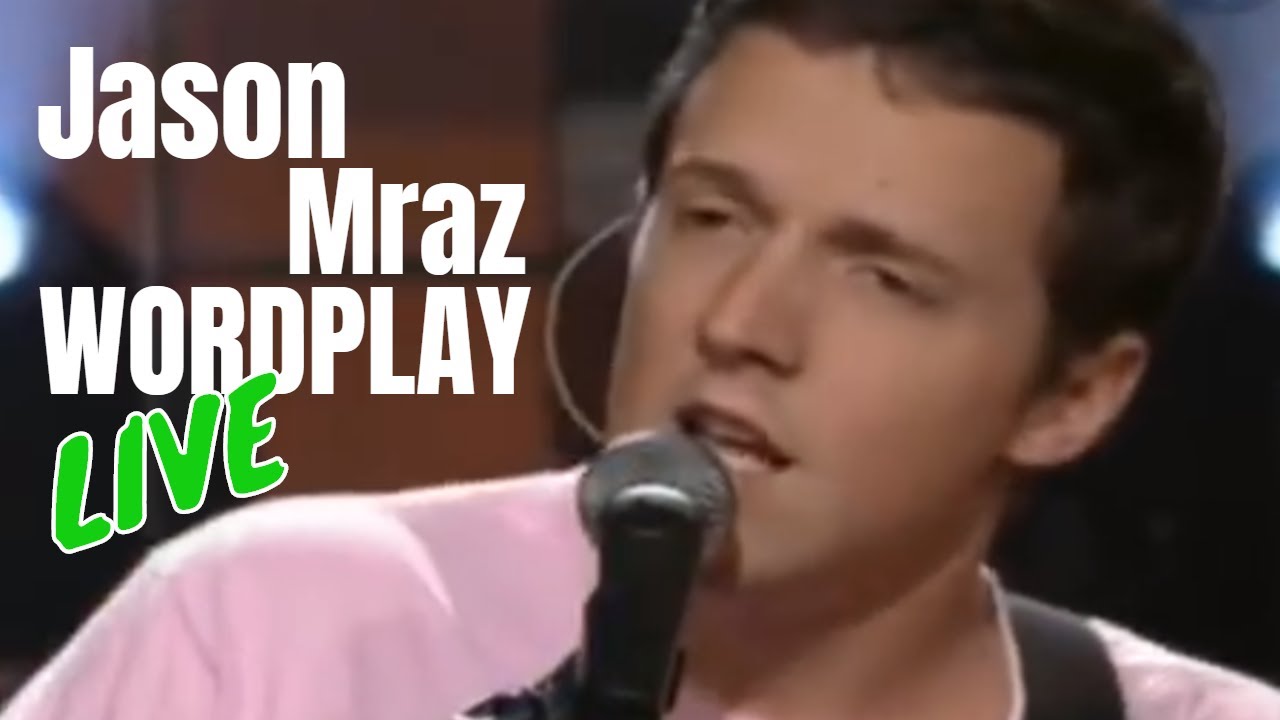 Jason Mraz - Wordplay | LIVE @ Jay Leno