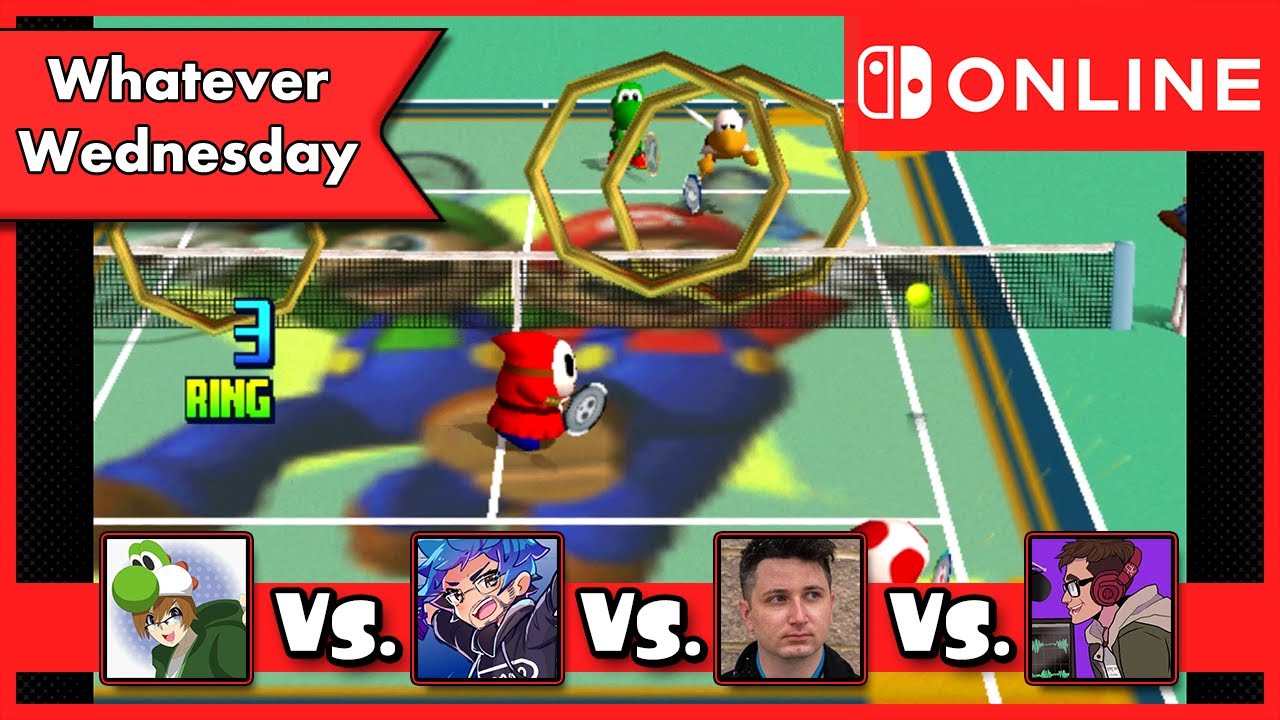 Mario Tennis 64 Online Multiplayer via Nintendo Switch Online + Expansion Pack (4-Player Doubles)