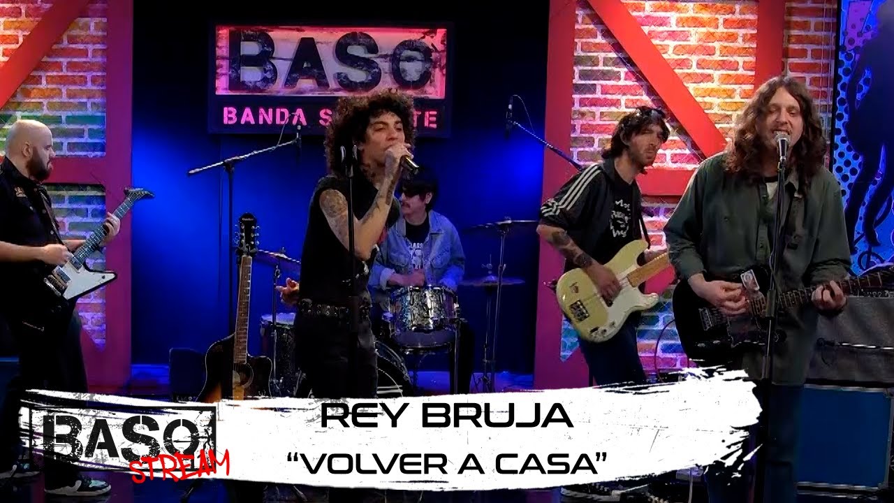 🎸REY BRUJA🎙️ VOLVER A CASA  🎹🎸BASO STREAM 🎙️
