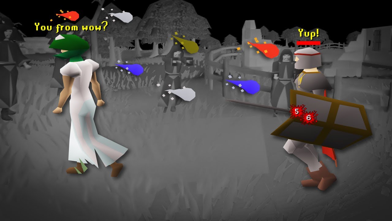 Teaching WoW Players a Harsh OSRS Lesson at Dark Wizards