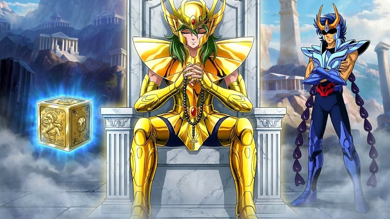 FINALMENTE! O RECONHECIMENTO DE SHAKA: SHUN DE VIRGEM SURGE PARA DESAFIAR O OLIMPO! Saint Seiya