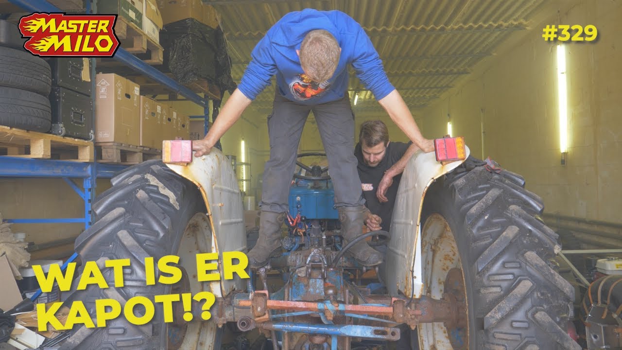 Ford 3000 hydrauliek systeem repareren! #329