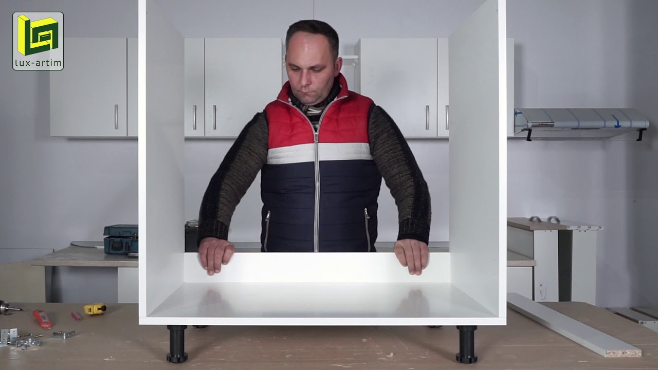 DOMINO Mască Chiuvetă 2 uși D1 | Instrucțiuni Montare | magazinulcumobila.ro