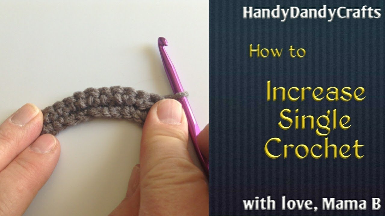 Increase Single Crochet