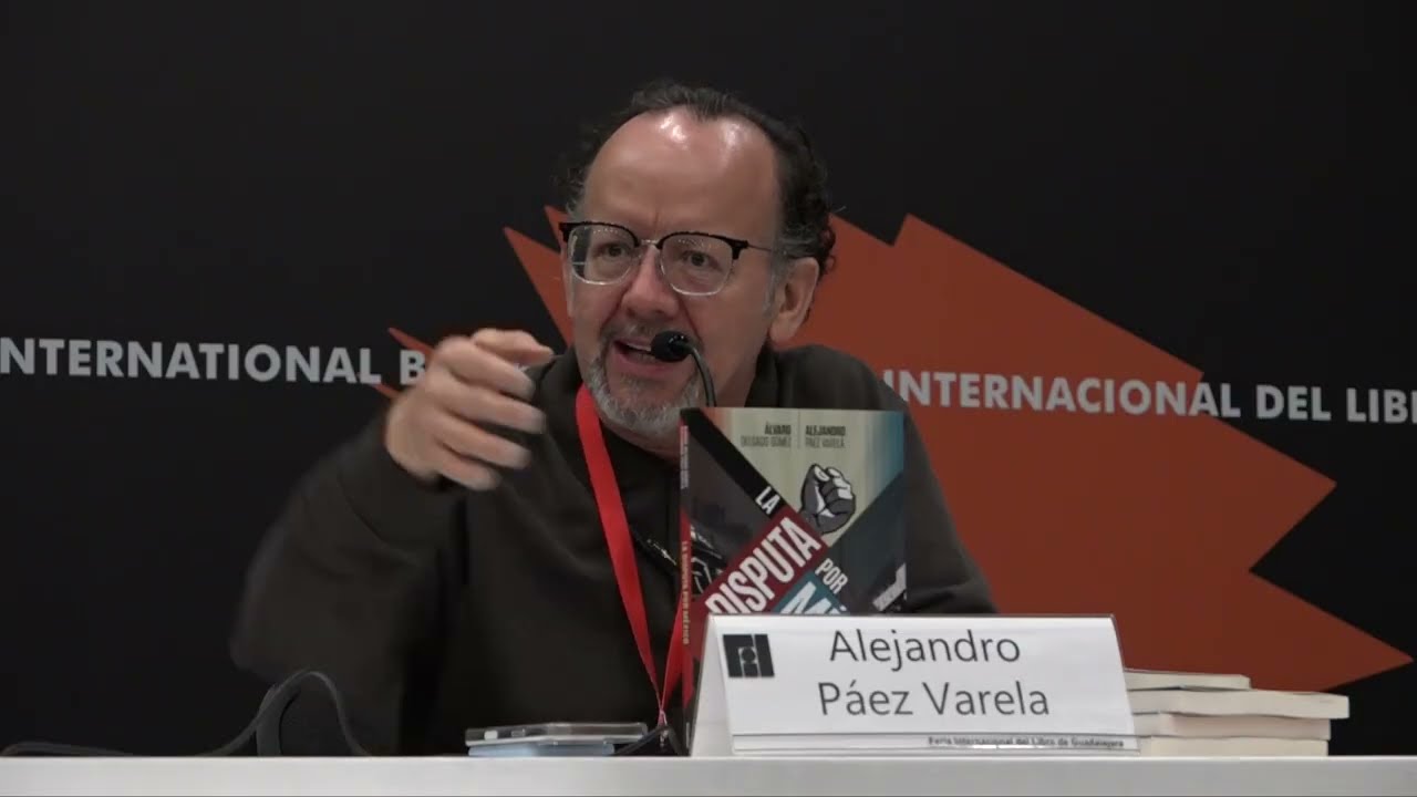 libro Disputa por México por Alejandro Páez Varela y Alvaro Delgado en FIL Guadalajara 2025.