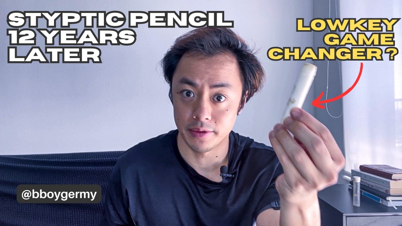 Why this is a Game Changer- Styptic Pencil 12 Years Later