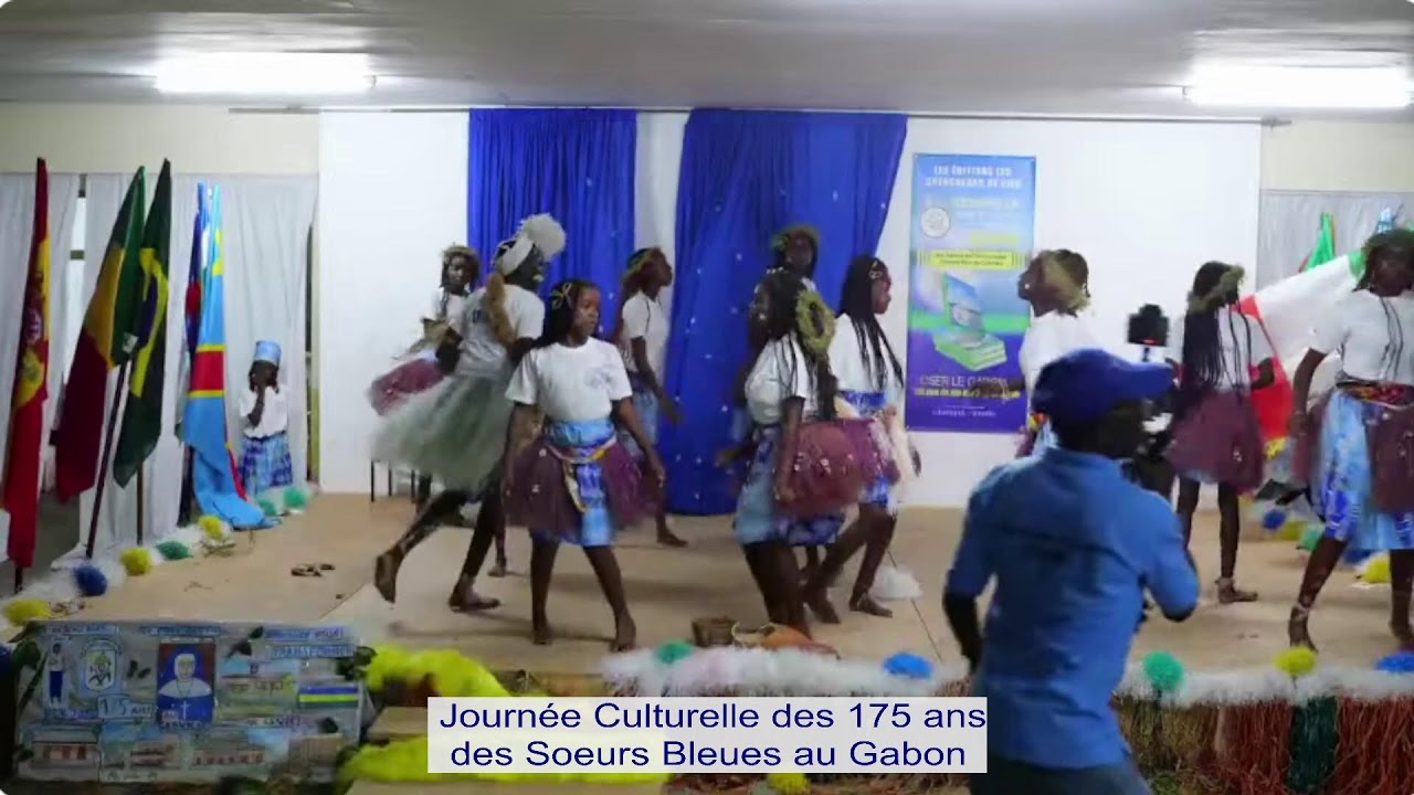 Journée Culturelles du jubilé des 175 ans des Sœurs Bleues au Gabon.