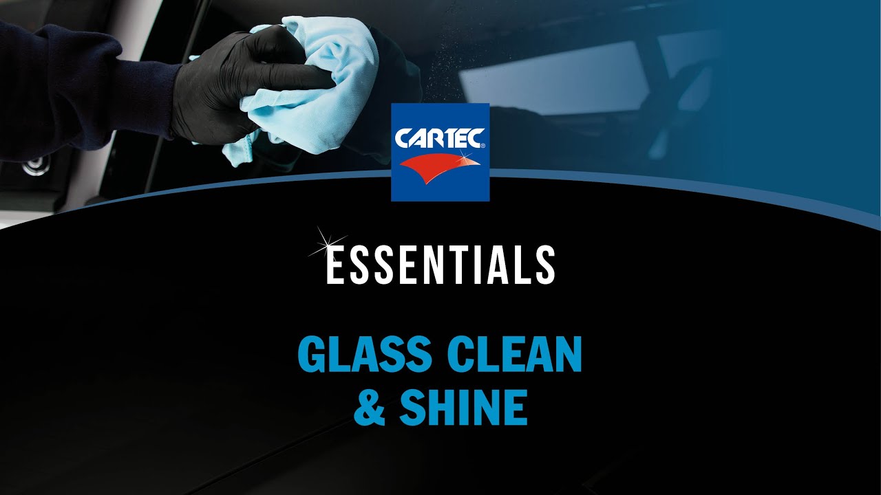 Cartec Essentials | Glass Clean & Shine