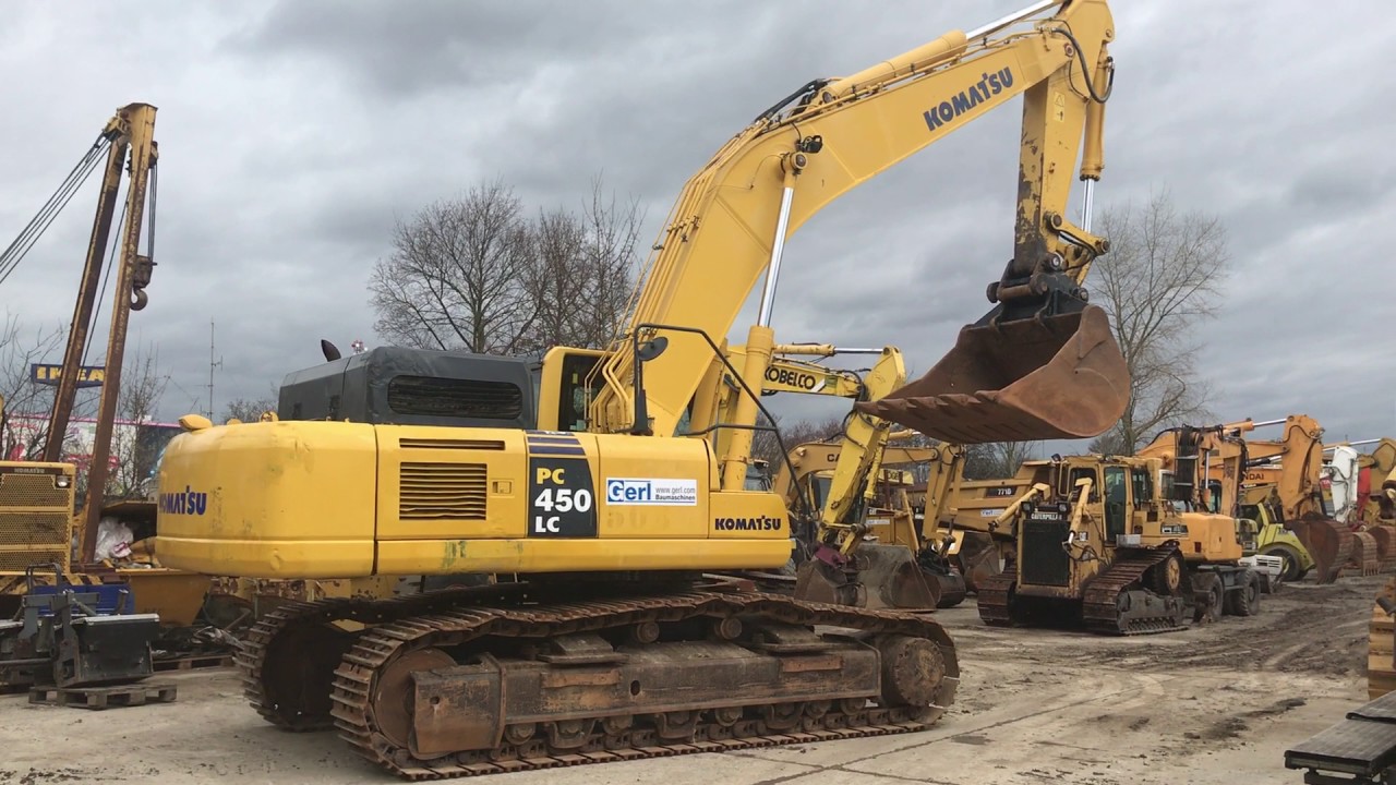 Video Komatsu PC 450-8