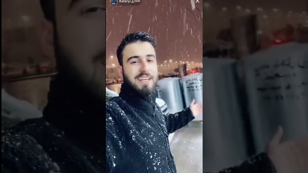 کەلاری قسە خۆشەکانی 😂بەفرێکی زۆر ئەبارێت #kalari