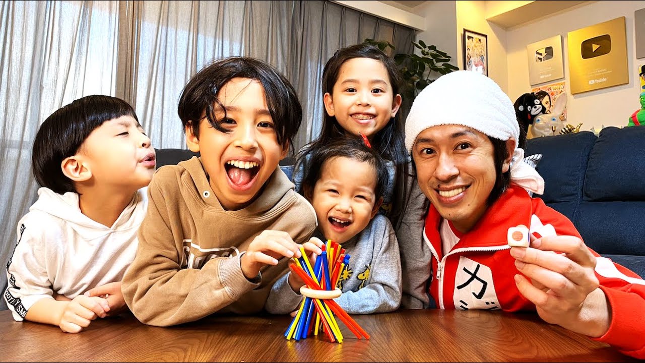 【罰ゲームアリ】3歳でも遊べるボードゲームでガチ対決！