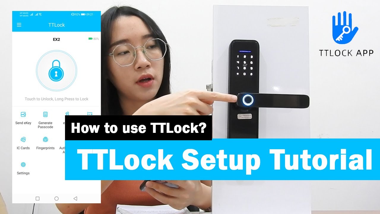 TTLock Setup Tutorial - How to use TTLock?