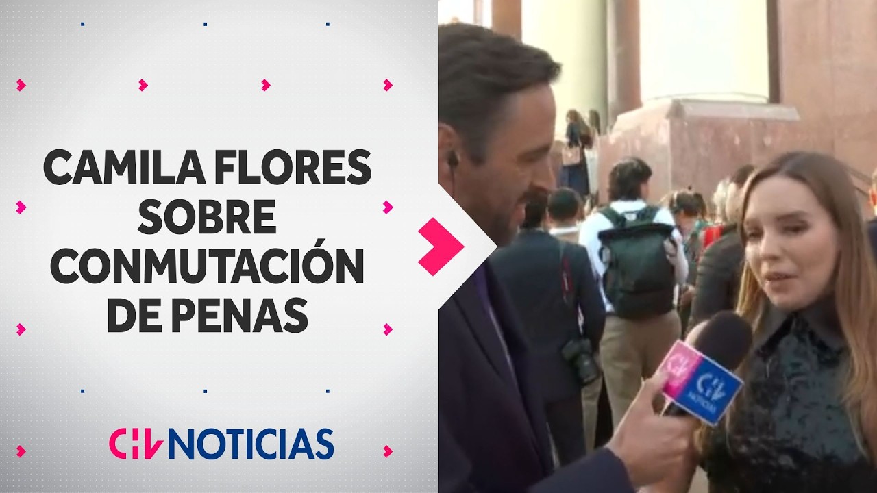 Camila Flores expresó apoyo a proyecto de conmutación de penas en previa de Cambio de Mando