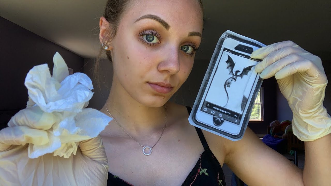 ASMR || Tattoo Consultation! You get a Tattoo! 🐉￼