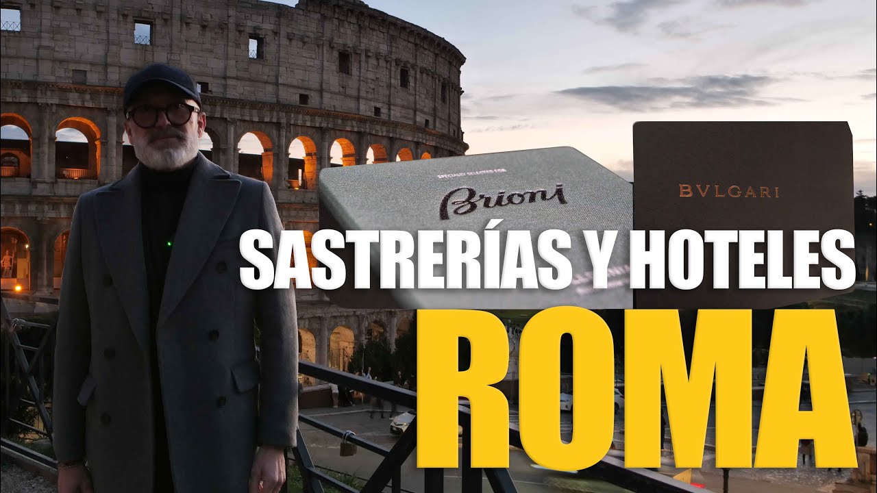 Visito el MEJOR HOTEL del MUNDO en ROMA - Vlog en Bvlgari