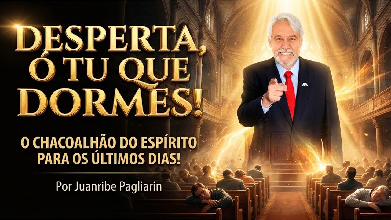 🔥 DESPERTA, Ó TU QUE DORMES! | O CHACOALHÃO DO ESPÍRITO PARA OS ÚLTIMOS DIAS!@AlanJones.