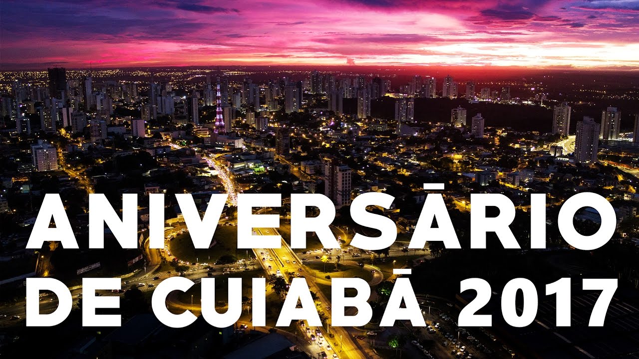 Aniversário de Cuiabá 298 Anos - Homenagem Drone Cuiabá 4K